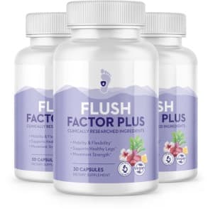 Flush Factor Plus - Unique Swollen Feet Relief Formula