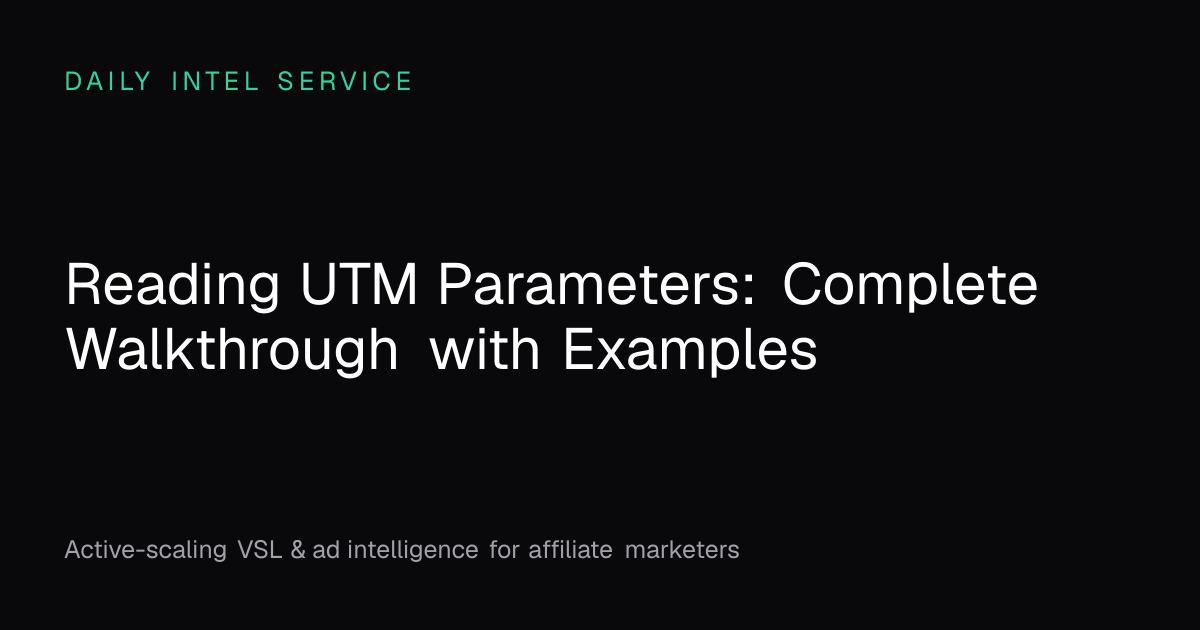 Reading UTM Parameters: Complete Walkthrough with Examples | Daily ...